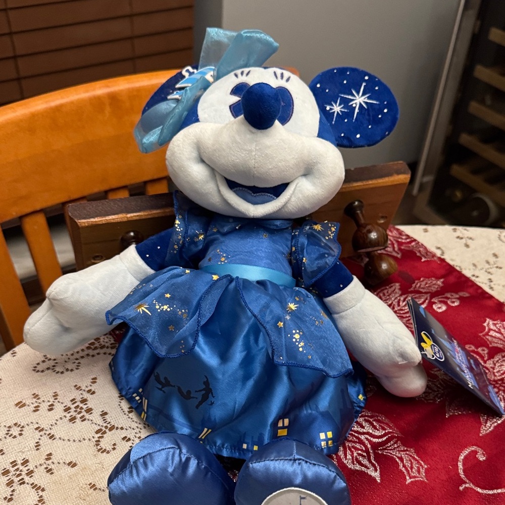 NWT Minnie Mouse Main Attraction Limited Release Doll - Peter Pan Series 6/12